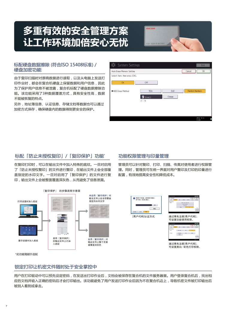 理光MP3055SP黑白数码复合机