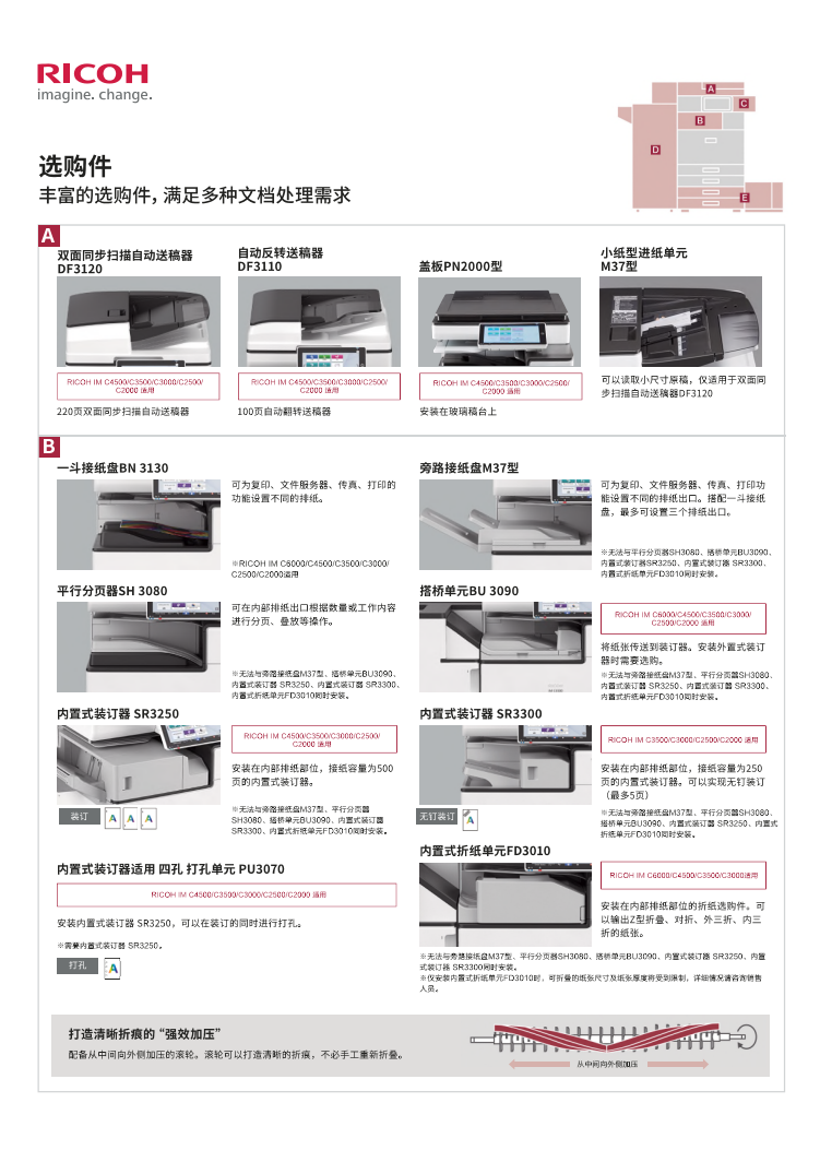 理光IM C4500彩色数码复合机