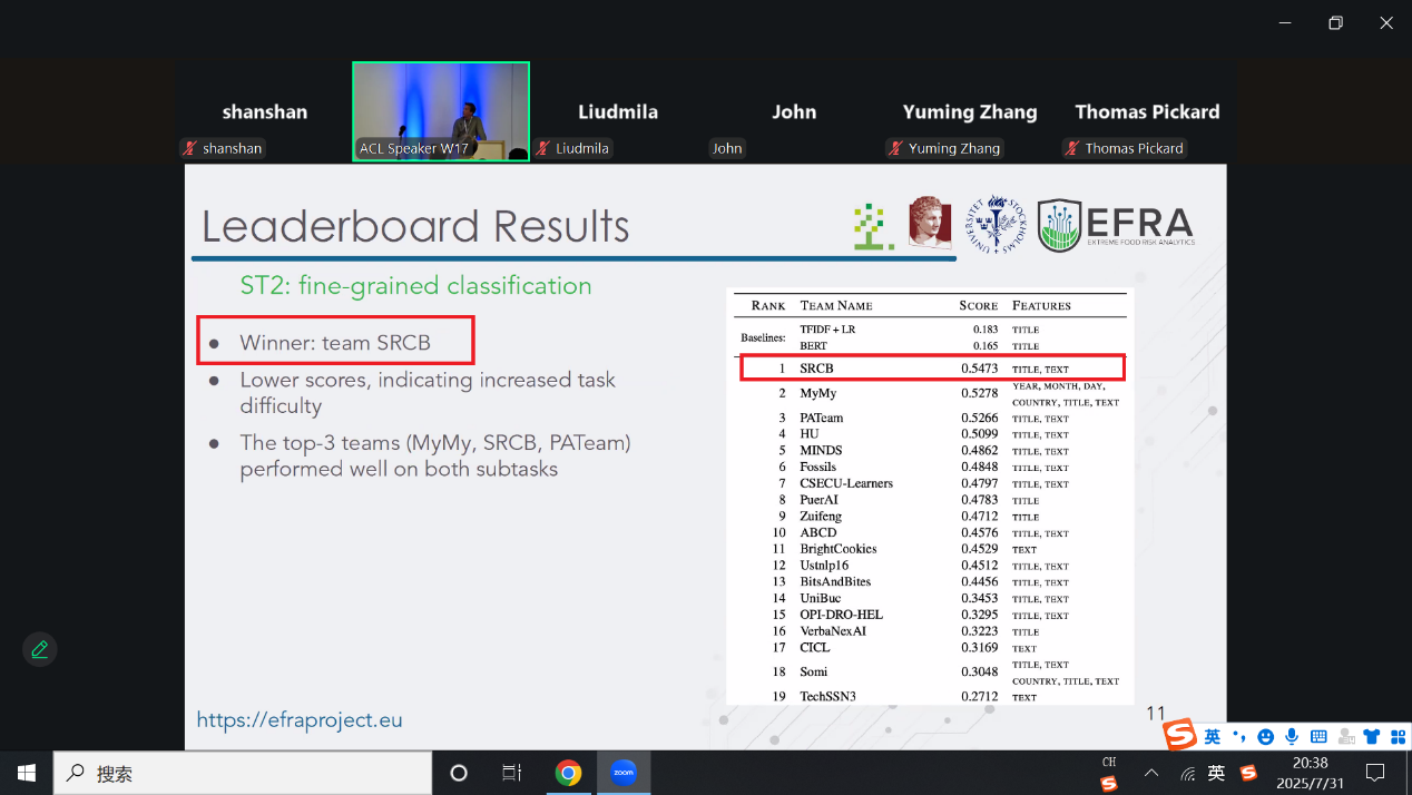 理光中国研究院在ACL 2025竞赛中再次斩获冠军