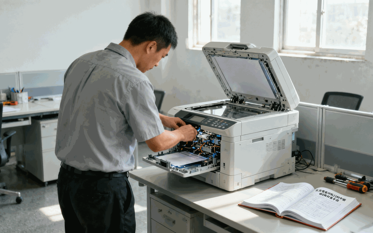 东莞复印机归档中断故障排查手册